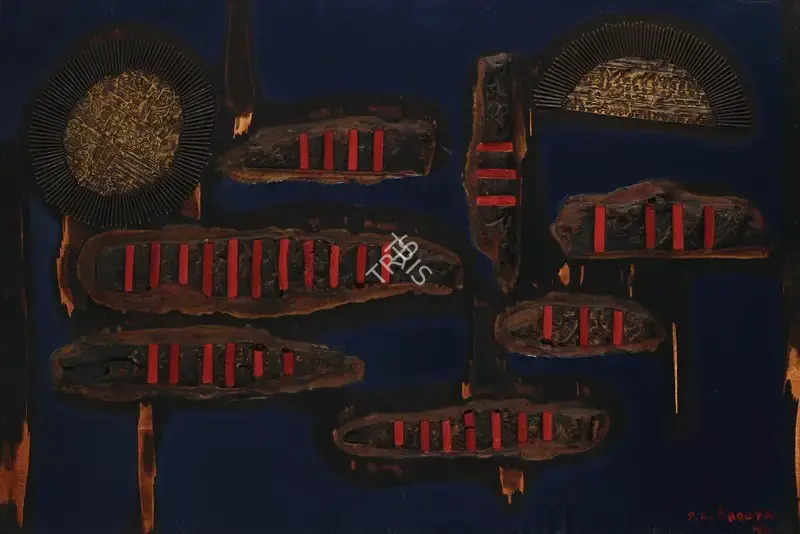 Piraji Sagara (Artist), Untitled, 1972, Painting