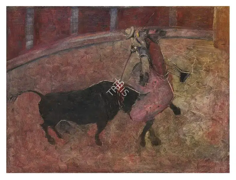 Bakre, S.K. (Artist). Untitled, 1962 | Painting, So.NeY/20.03.23, 2023 · Sotheby's