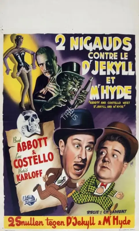 Howard Christie (Producer), Abbott and Costello Meet Dr. Jekyll and Mr. Hyde, 1953, Poster
