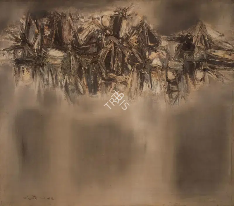 G.R. Santosh (Artist), Untitled, 1962, Painting