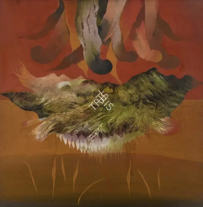 Dasgupta, Bimal (Artist). Fantasy, 1984 | Painting, Sa.Onl/30.01.25, 2025 · Saffronart