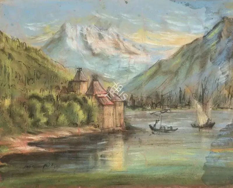 Gopal&nbsp;Ghose (Artist), Untitled, 1957, Painting