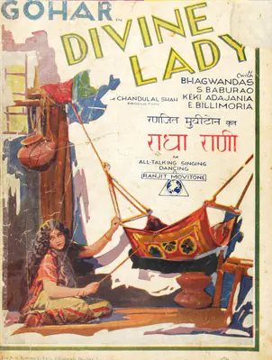 Shah, Chandulal J. (Producer), Radha Rani, 1932 | Song-Synopsis Booklet