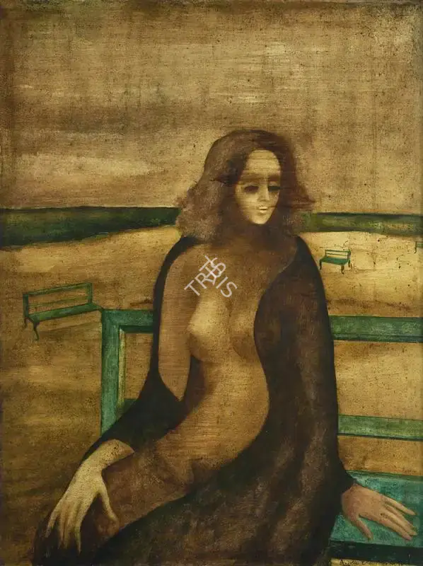 Anjolie Ela Menon (Artist), Untitled, 1978, Painting