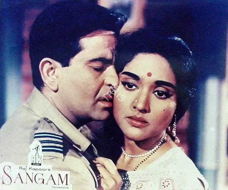 Radhu Karmakar (Cinematographer), Sangam, 1964, Lobby Card