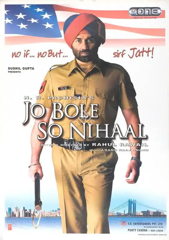 N.R. Pachisia (Producer), Jo Bole So Nihaal, 2005, Full Sheet Poster