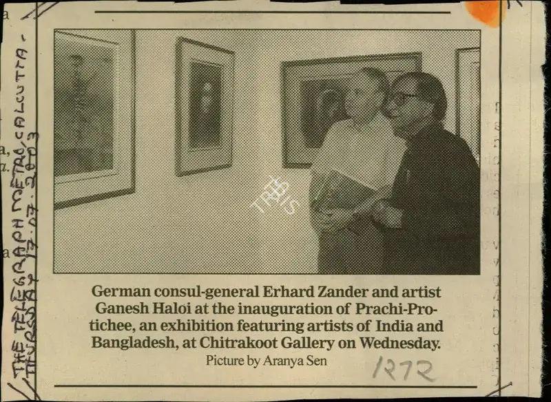 Aranya Sen (Photographer), Art, 2003, Newspaper Clipping