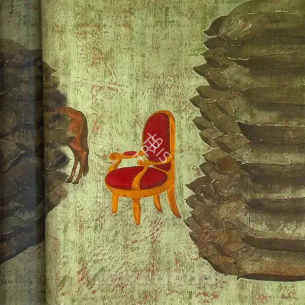 Iranna, G.R. (Artist). Historical Chair, 2006 | Painting, So.NeY/21.09.07, 2007 · Sotheby's