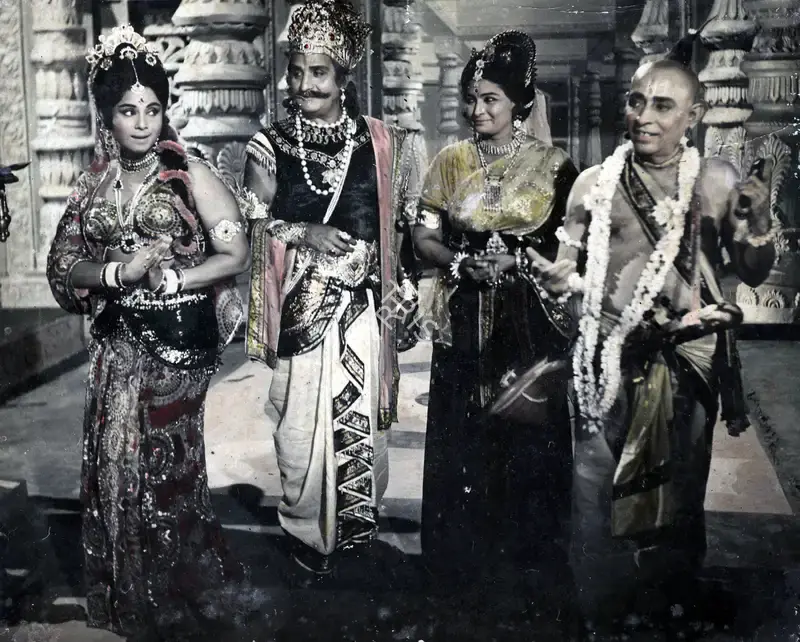 Anant Wadadeker (Cinematographer), Mahasati Savitri, 1973, Photographic Still