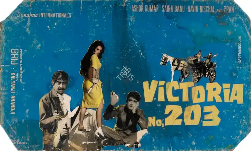 Brij Sadanah (Producer), Victoria No 203, 1972, Showcard