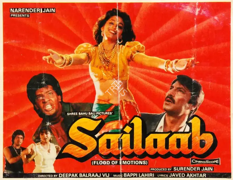Surendra Jain (Producer), Sailaab, 1990, Song-Synopsis Booklet