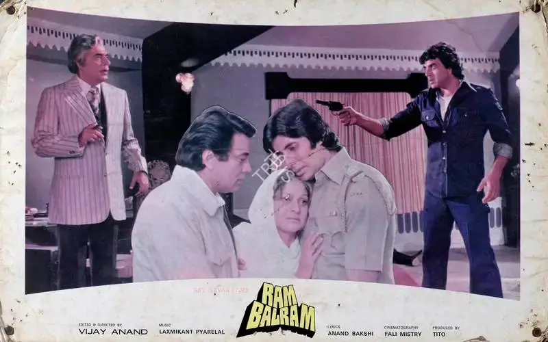 Tito (Producer), Ram Balram, 1980, Lobby Card