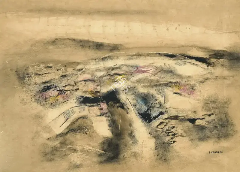 Laxman Shreshtha (Artist), Untitled, 1922, Painting