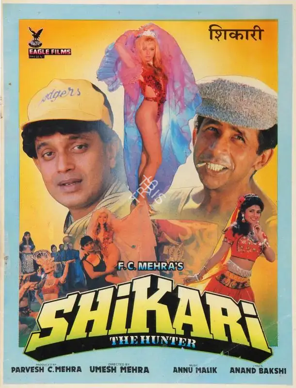 Parvesh Mehra (Producer), Shikari, 1991, Song-Synopsis Booklet