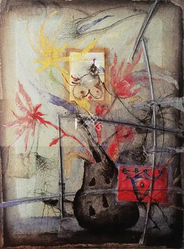Manu Parekh (Artist), Untitled, 2000, Painting