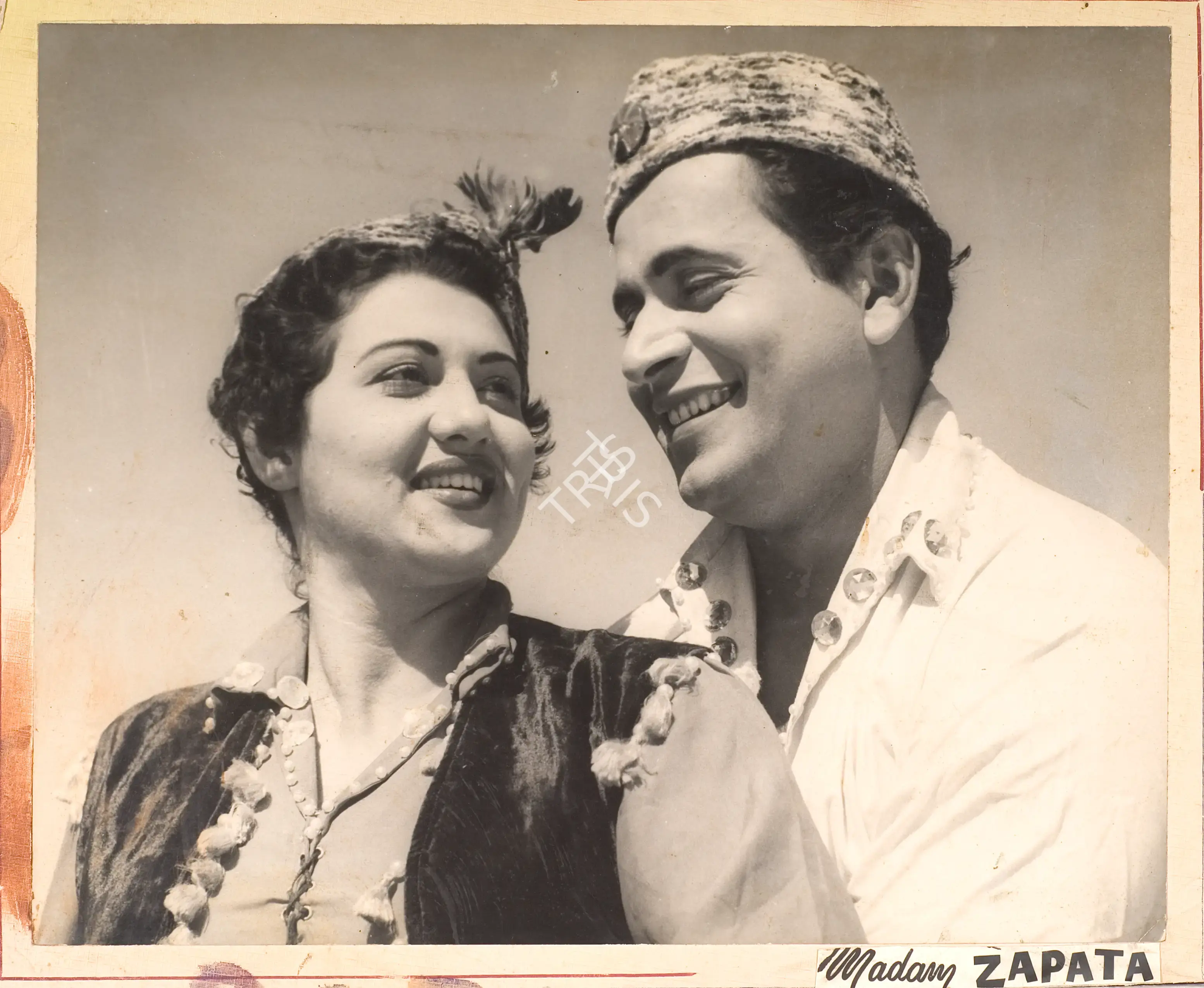 Gope Bhagnari (Producer), Madam Zappatta, 1962, Photographic Still Mounted on Lobby Card