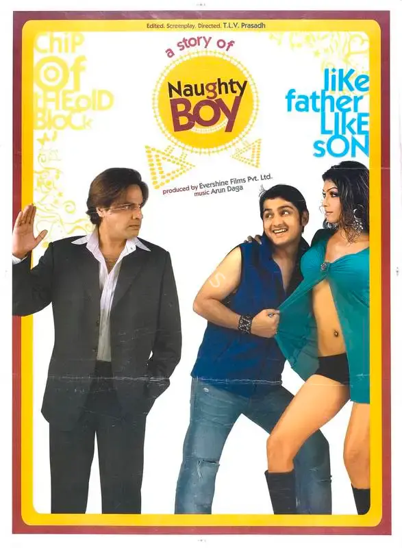 T.L.V. Prasad (Director), Naughty Boy, 2006, Full Sheet Poster
