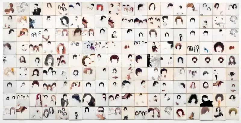 Ajit Chauhan (Artist), ReRecord, 2009, Painting