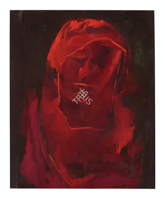 Krishen Khanna (Artist), Untitled (Madonna), 1966, Painting