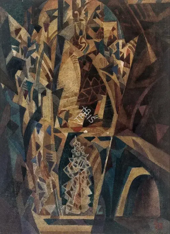 Gaganendranath Tagore (Artist), Untitled, 1925, Painting