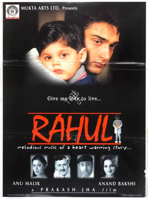 Prakash Jha (Producer), Rahul, 2001, Full Sheet Poster
