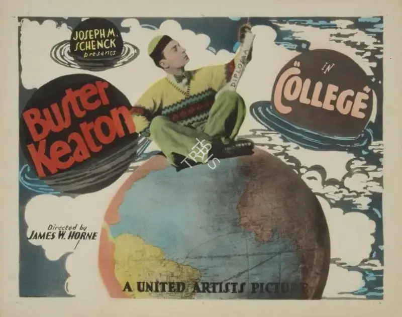 Horne, James W. (Director), College, 1927 | Lobby card | CinemaEducation | 00790016