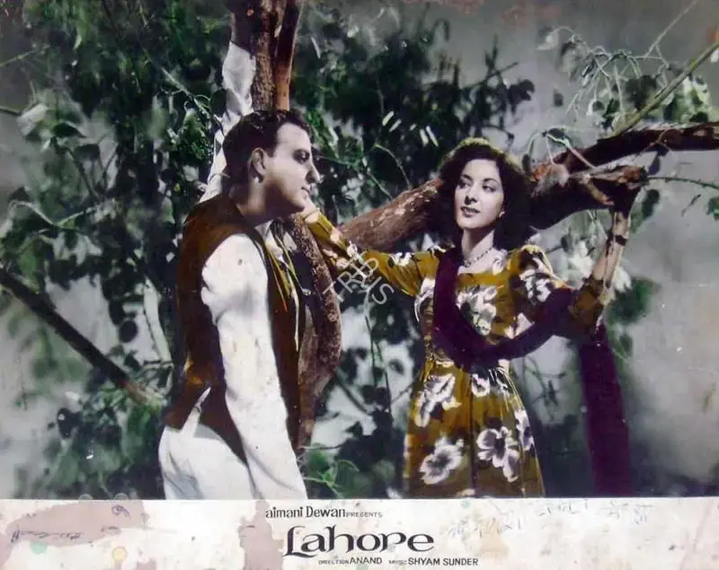 Chandu (ii) (Cinematographer), Lahore, 1949, Lobby Card