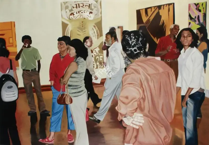 Rajesh Ram (Artist), Untitled, 2005, Painting