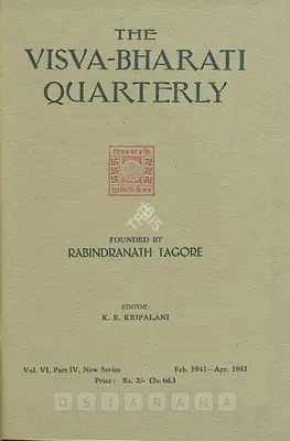 K.R. Kripalani (Editor), Visva-Bharati Quarterly, 1941, Journal