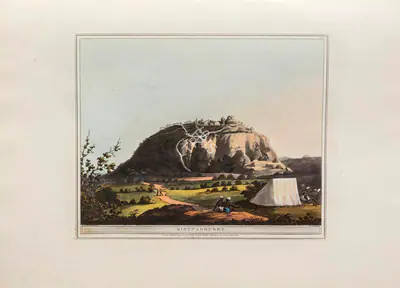 Harraden (Printmaker), Kistnaghurry, 1804, Aquatint