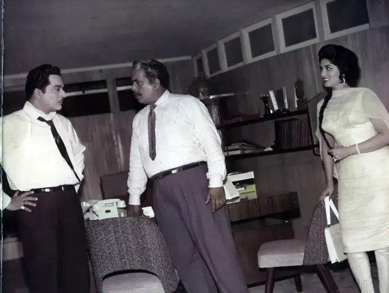 Apurba Bhattacharjee (Cinematographer), Bheegee Raat, 1965, Photographic Still