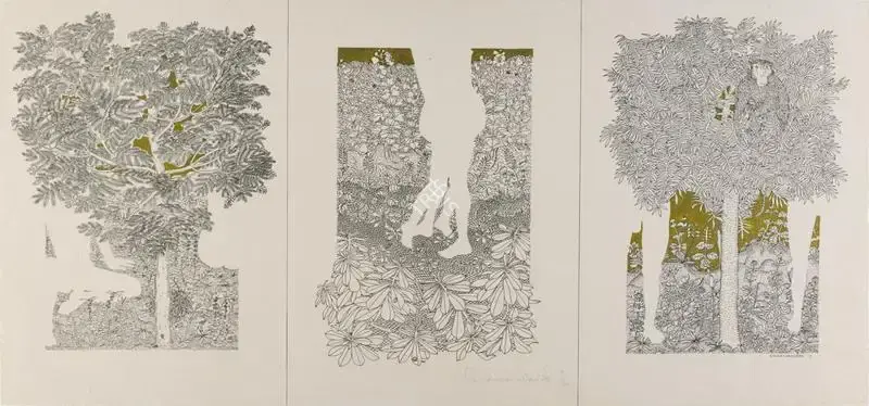 A. Ramachandran (Artist), Untitled, 1978, Graphic Art