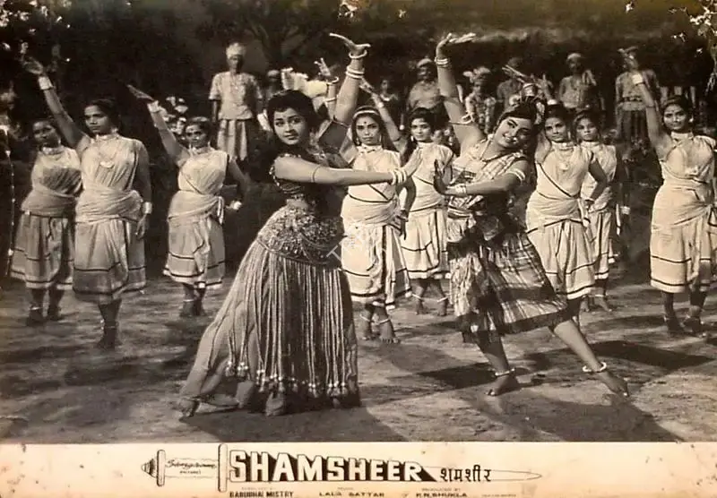Babubhai Mistri (Director), Shamsheer, 1967, Lobby Card