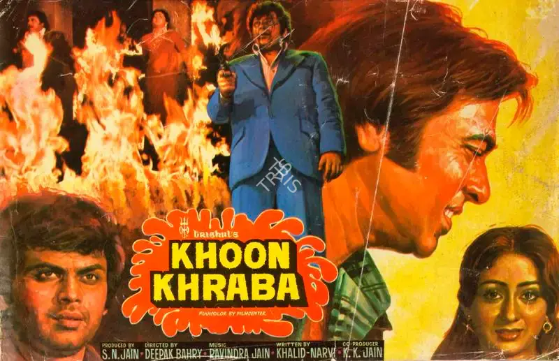 S.N. Jain (Producer), Khoon Khraba, 1980, Song-Synopsis Booklet