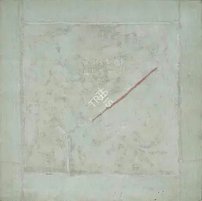 V.K. Wankhede (Artist), Collage 90-C, 1990, Painting