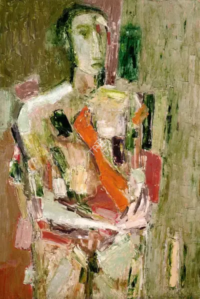 Tyeb Mehta (Artist), Untitled, 1959, Painting