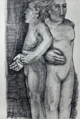 Sudhir Patwardhan (Artist), Untitled, 1976, Drawing