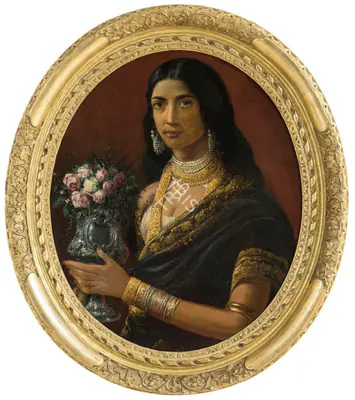 Raja Ravi Varma (Artist), Untitled, 1885, Painting