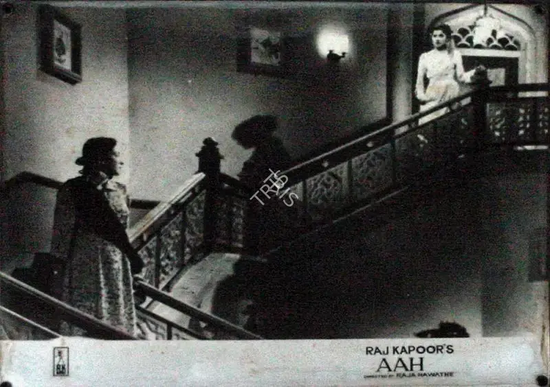 Jaywant Pathare (Cinematographer), Aah, 1953, Lobby Card