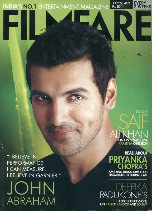 Jitesh Pillaai (Editor), Filmfare, 2009, Magazine