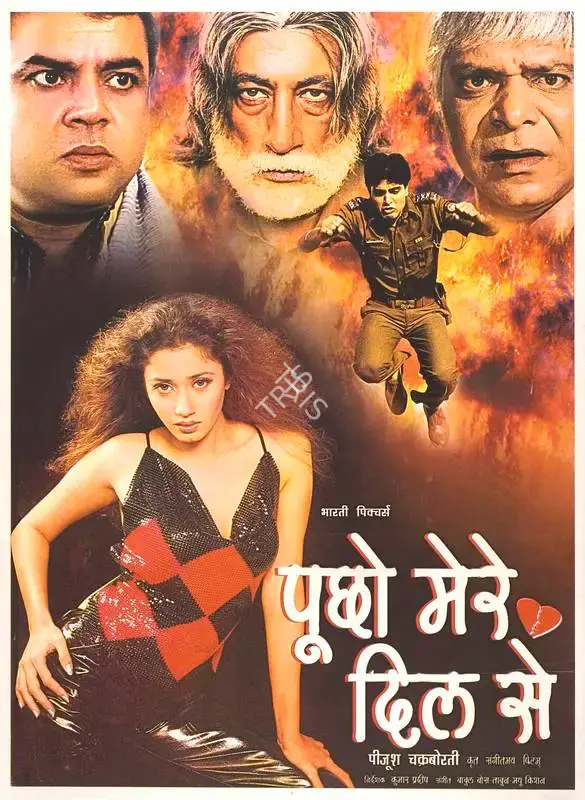 Pijush Chakraborty (Producer), Poochho Mere Dil Se, 2004, Full Sheet Poster