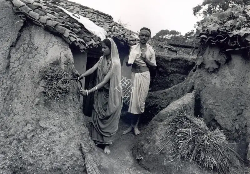 Satyajit Ray (Director), Sadgati, 1981, Photographic Still