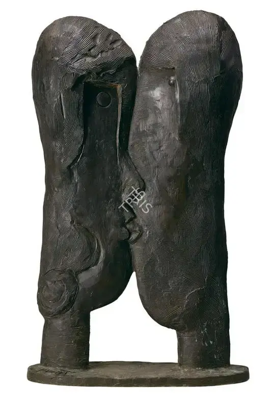 Himmat Shah (Artist), The Kiss, 2006, Sculpture