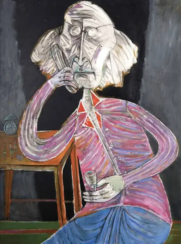 Paritosh Sen (Artist), Untitled, 1999, Painting