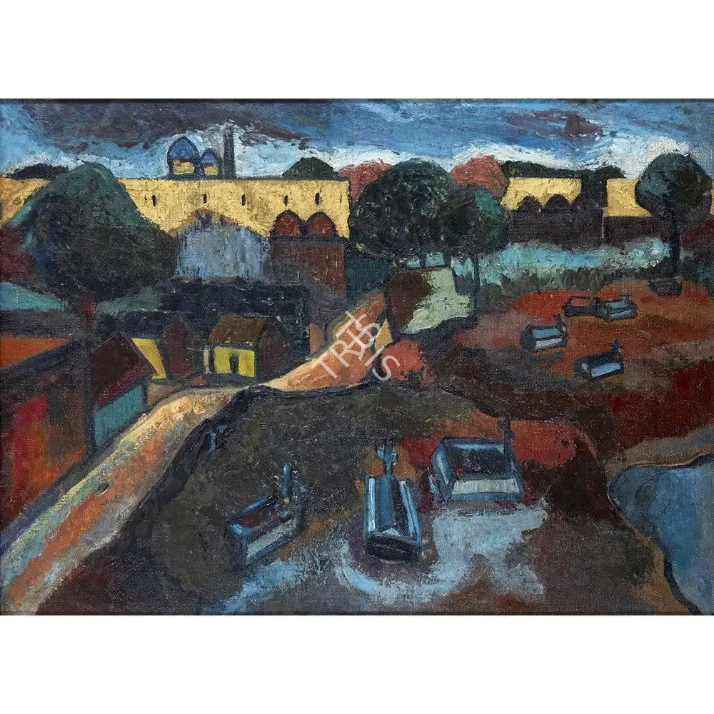 Avinash Chandra (Artist), Untitled, 1950, Painting