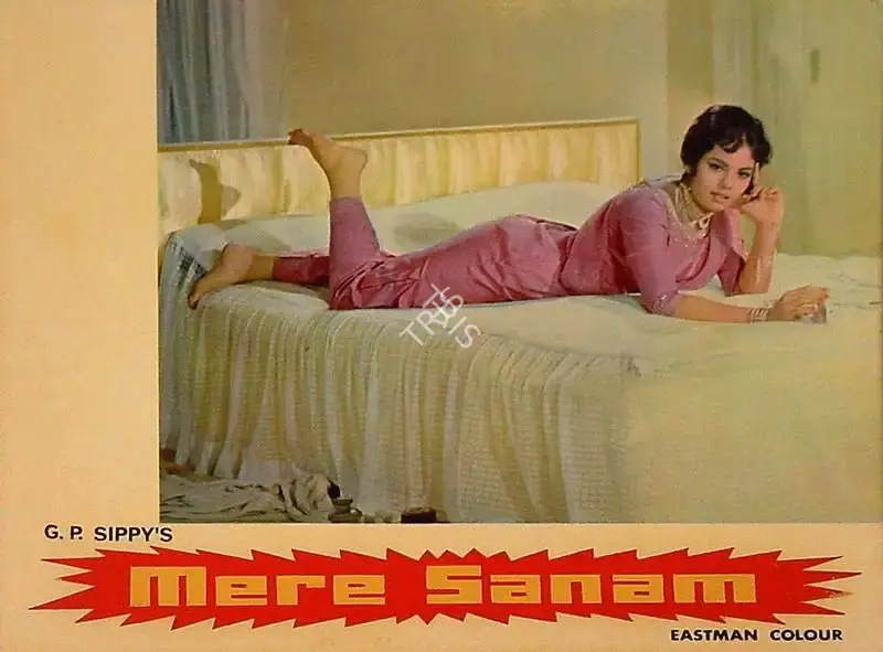 K. Vaikunth (Cinematographer), Mere Sanam, 1965, Lobby Card