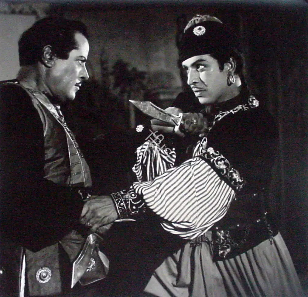 Balwant Bhatt (Director), Shahi Mehmaan, 1955, Photographic Still