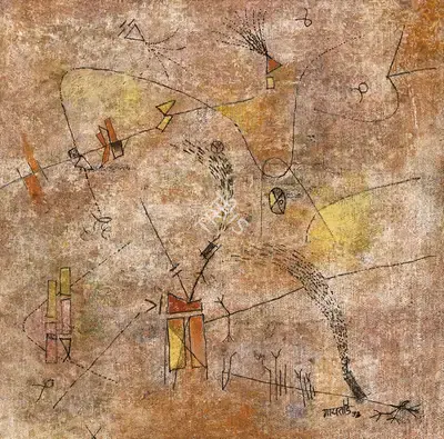 V.S. Gaitonde (Artist), Untitled, 1953, Painting