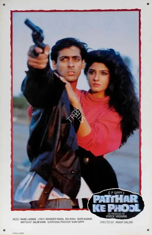 Nirmal Jani (Cinematographer), Patthar Ke Phool, 1991, Lobby Card