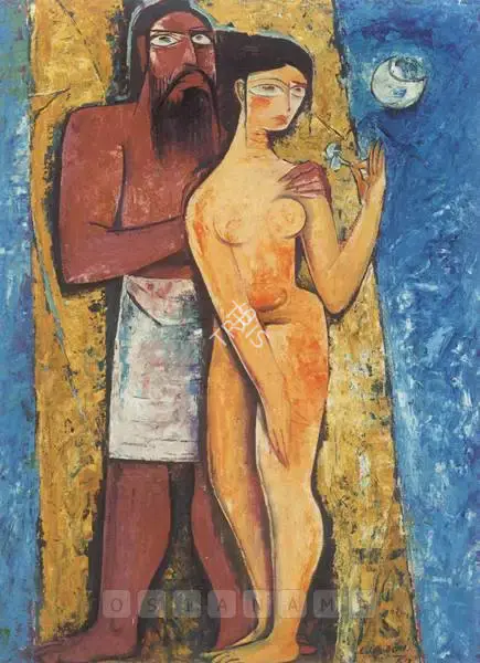 Anthony Doss (Artist), The Temptation, Painting